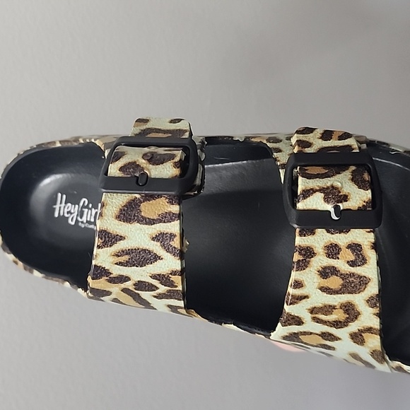 NEW Corkys Slides Leopard Print - Picture 2 of 2